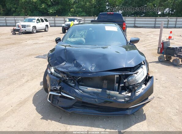 2HGFC2F67KH605464 2019 HONDA CIVIC Black Սարքավորումների վահանակի տեսք
