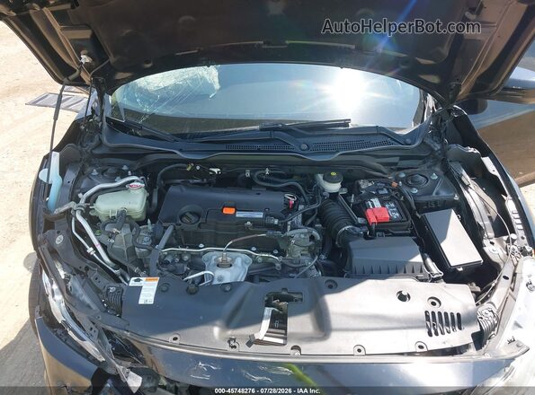 2HGFC2F67KH605464 2019 HONDA CIVIC Black Հետևի տեսք