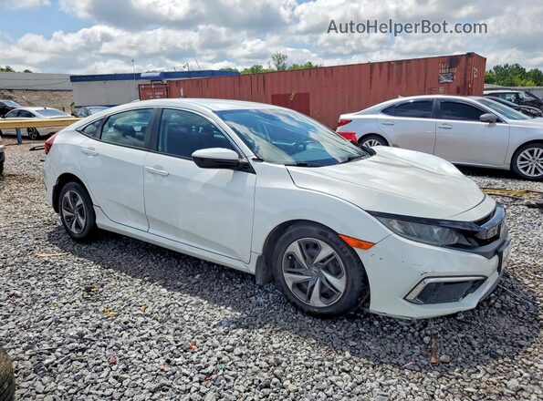 2HGFC2F67LH504278 2020 HONDA CIVIC White Delantero derecho