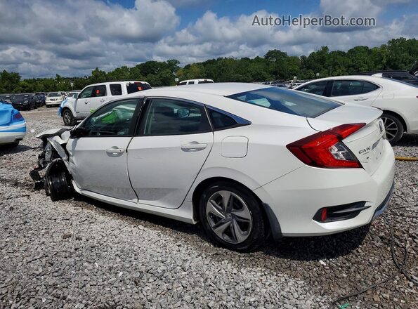 2HGFC2F67LH504278 2020 HONDA CIVIC White Trasero izquierdo