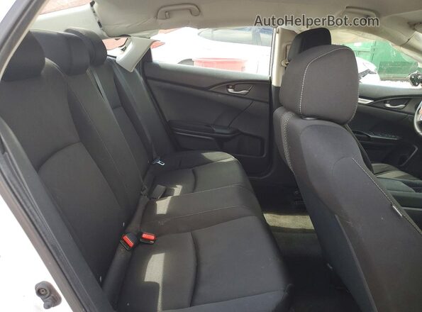 2HGFC2F67LH504278 2020 HONDA CIVIC White Vista de los asientos traseros