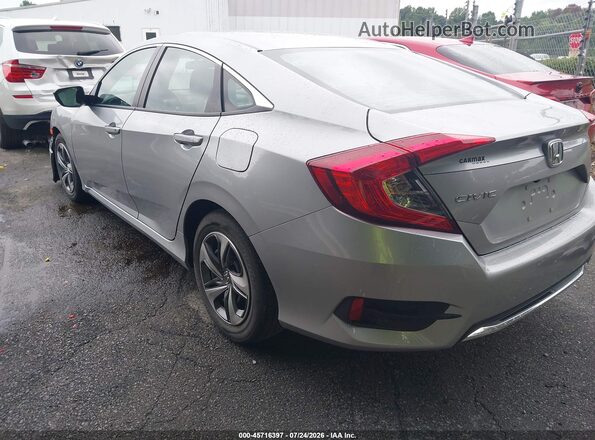 2HGFC2F67LH516821 2020 HONDA CIVIC Серебряный Задняя левая четверть