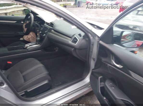2HGFC2F67LH516821 2020 HONDA CIVIC Серебряный Вид салона спереди