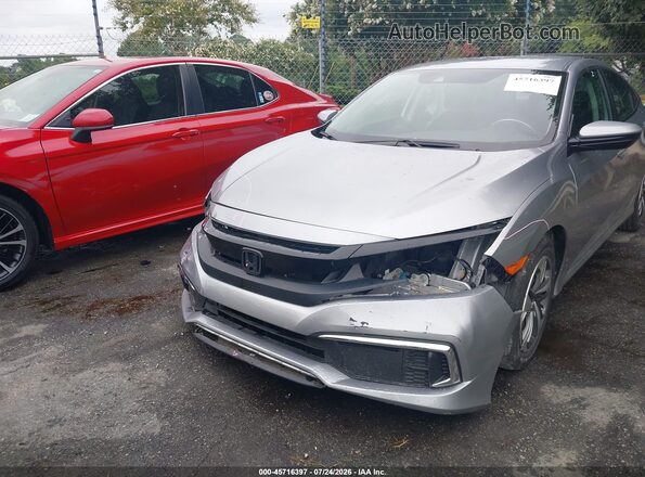 2HGFC2F67LH516821 2020 HONDA CIVIC Серебряный Вид спереди