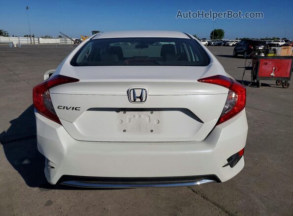 2HGFC2F67LH538348 2020 HONDA CIVIC White Rear view