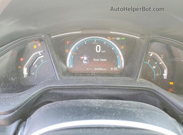 2HGFC2F67LH538348 2020 HONDA CIVIC White Instrument cluster view