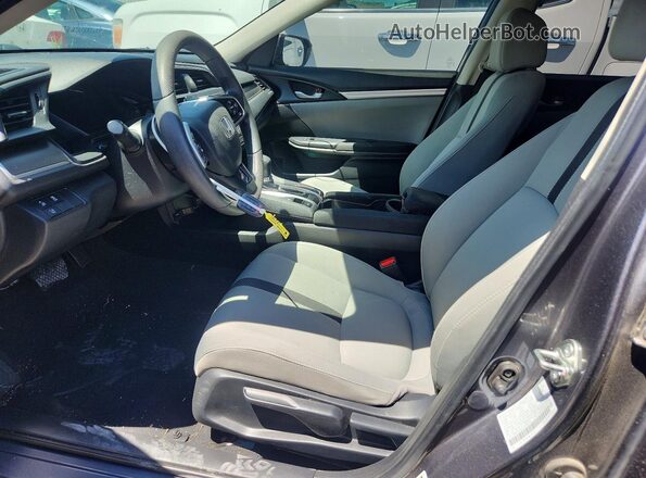 2HGFC2F67LH544070 2020 HONDA CIVIC Угольный Вид салона спереди