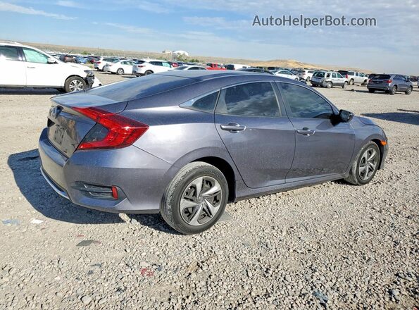 2HGFC2F67LH544070 2020 HONDA CIVIC Угольный Задняя правая четверть