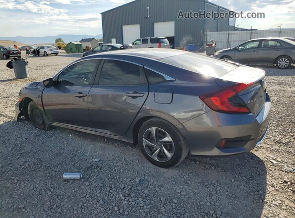 2HGFC2F67LH544070 2020 HONDA CIVIC Угольный Задняя левая четверть