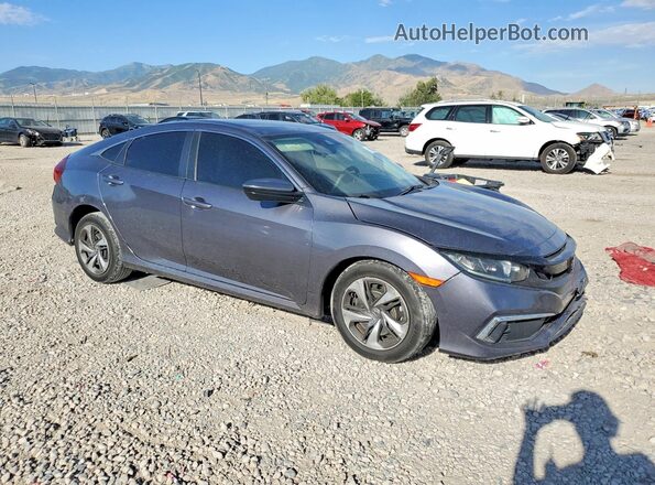 2HGFC2F67LH544070 2020 HONDA CIVIC Угольный Передняя правая четверть