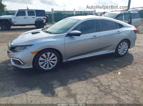 2HGFC2F67LH563041 2020 HONDA CIVIC Gray Front left
