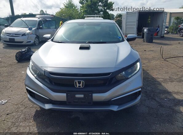 2HGFC2F67LH563041 2020 HONDA CIVIC Gray Instrument cluster view