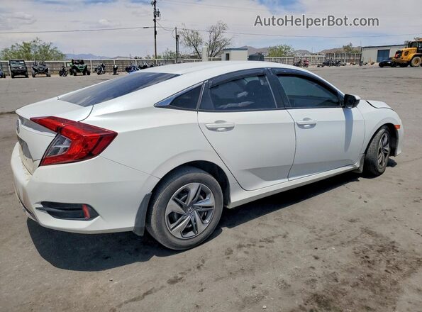 2HGFC2F67LH584214 2020 HONDA CIVIC White Задня права чверть