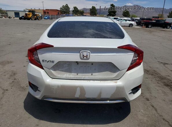 2HGFC2F67LH584214 2020 HONDA CIVIC White Вид ззаду