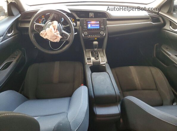 2HGFC2F67LH584214 2020 HONDA CIVIC White Вид панелі приладів