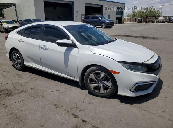 2HGFC2F67LH584214 2020 HONDA CIVIC White Передня права чверть