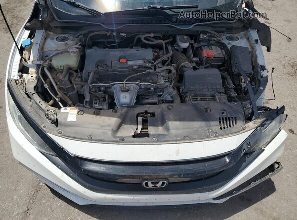 2HGFC2F67LH584214 2020 HONDA CIVIC White Вид задньої частини салону
