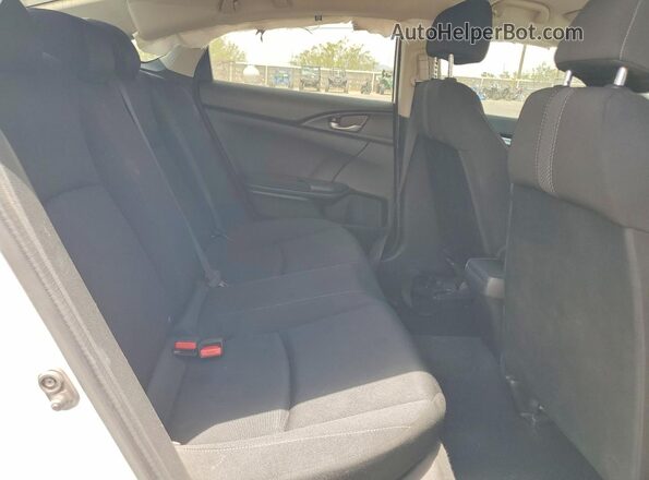 2HGFC2F67LH584214 2020 HONDA CIVIC White Вид задніх сидінь