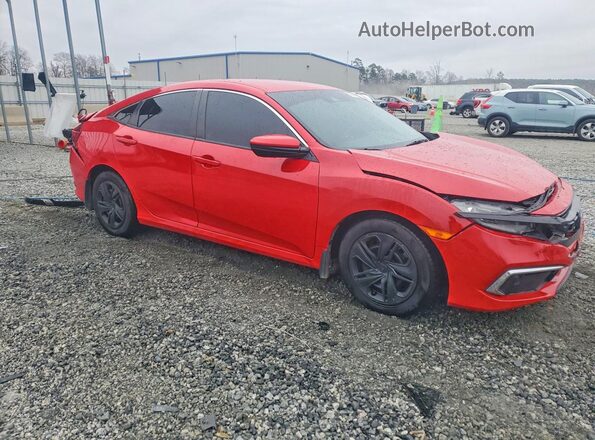 2HGFC2F68KH501114 2019 HONDA CIVIC Red Delantero derecho