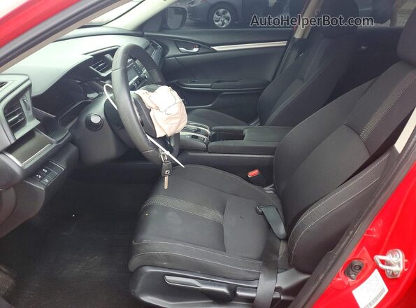 2HGFC2F68KH501114 2019 HONDA CIVIC Red Vista interior delantera