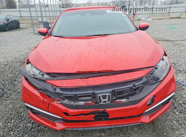 2HGFC2F68KH501114 2019 HONDA CIVIC Red Vista frontal