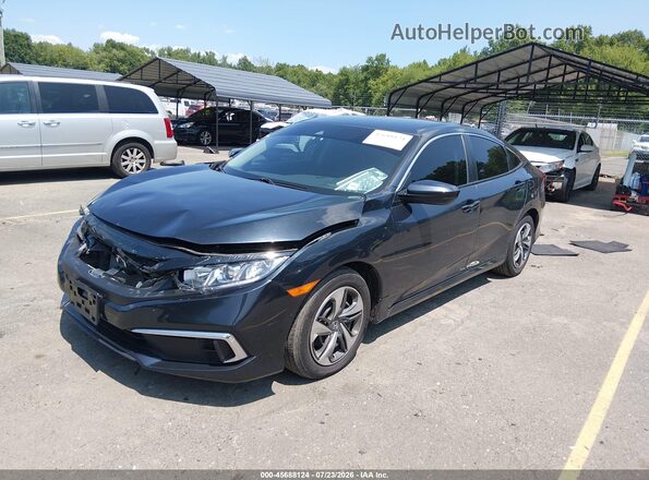 2HGFC2F68KH508726 2019 HONDA CIVIC Black Front left
