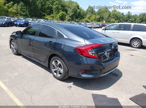 2HGFC2F68KH508726 2019 HONDA CIVIC Black Rear left