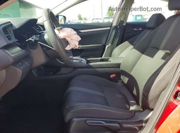 2HGFC2F68KH512081 2019 HONDA CIVIC Red Front interior view