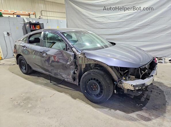 2HGFC2F68KH535828 2019 HONDA CIVIC Gray Front right