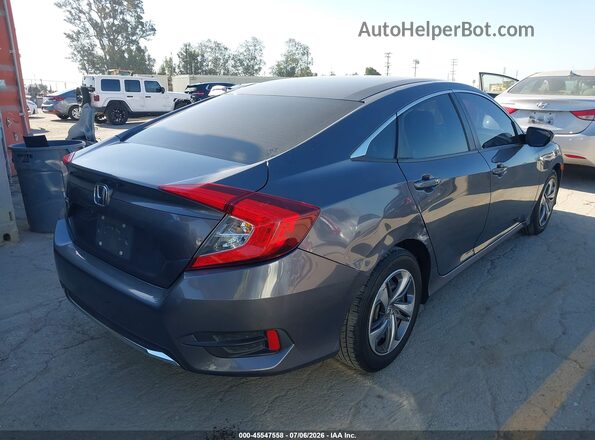 2HGFC2F68KH540740 2019 HONDA CIVIC Gray Tył prawy