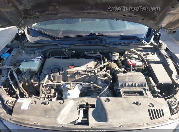 2HGFC2F68KH540740 2019 HONDA CIVIC Gray Widok z tyłu