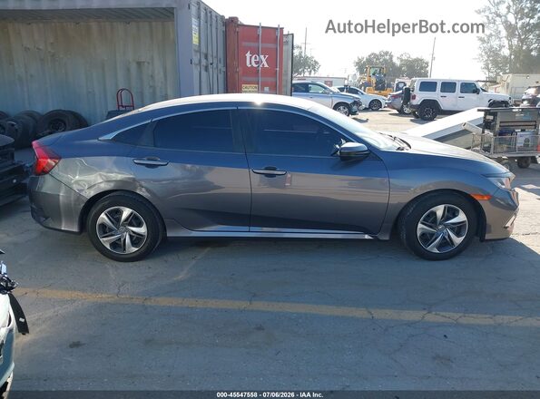 2HGFC2F68KH540740 2019 HONDA CIVIC Gray Widok wnętrza 360 stopni