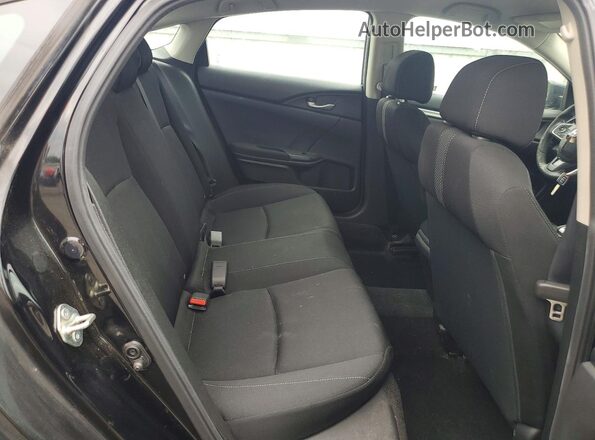 2HGFC2F68KH590425 2019 HONDA CIVIC Black Հետևի նստատեղերի տեսք