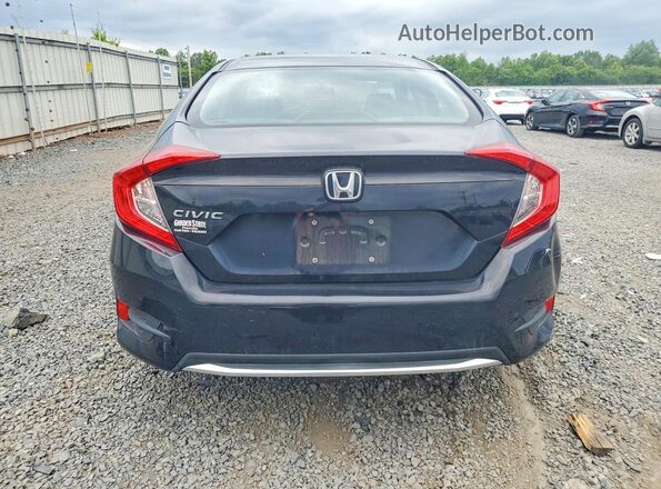 2HGFC2F68KH590425 2019 HONDA CIVIC Black Հետևի տեսք