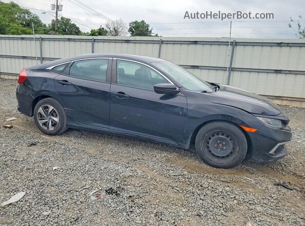 2HGFC2F68KH590425 2019 HONDA CIVIC Black Առջևի աջ