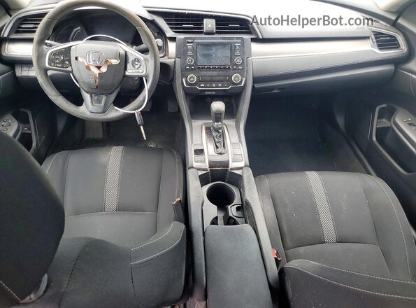 2HGFC2F68KH590425 2019 HONDA CIVIC Black Առջևի վահանակի տեսք