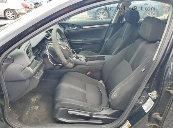 2HGFC2F68KH590425 2019 HONDA CIVIC Black Սալոնի դիմացի տեսք