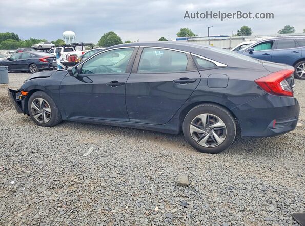 2HGFC2F68KH590425 2019 HONDA CIVIC Black Հետևի ձախ
