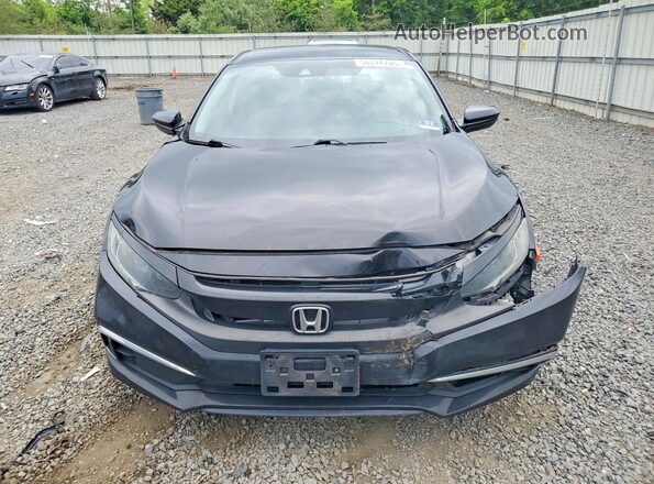 2HGFC2F68KH590425 2019 HONDA CIVIC Black Դիմացի տեսք