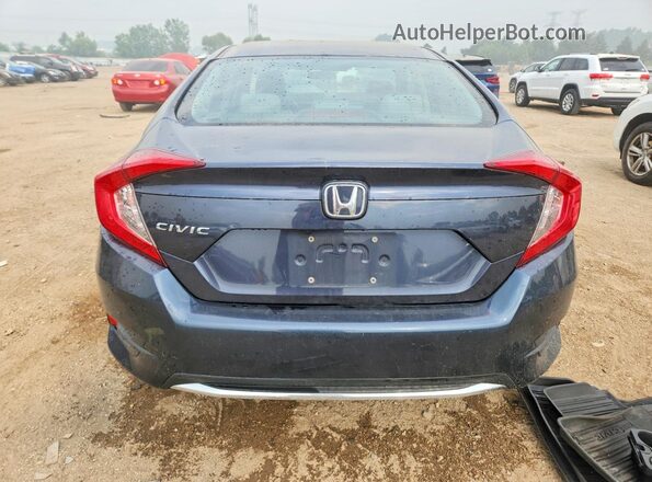 2HGFC2F68KH600810 2019 HONDA CIVIC Blue Widok z tyłu