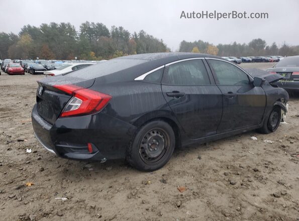 2HGFC2F68LH530713 2020 HONDA CIVIC Черный Задняя правая четверть