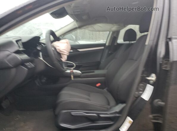 2HGFC2F68LH530713 2020 HONDA CIVIC Черный Вид салона спереди