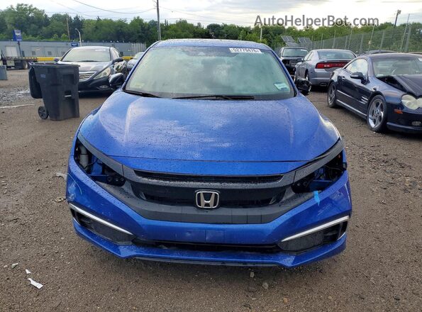 2HGFC2F68LH556258 2020 HONDA CIVIC Blue Widok z przodu