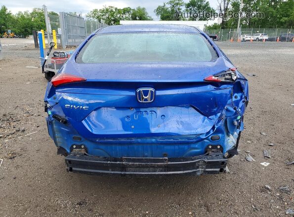 2HGFC2F68LH556258 2020 HONDA CIVIC Blue Widok z tyłu