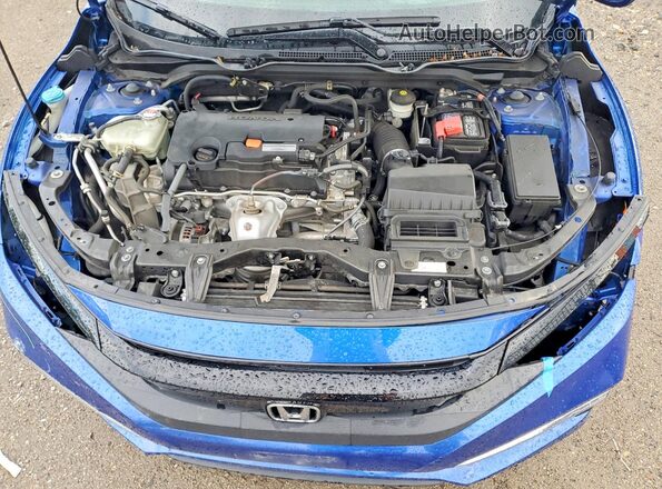 2HGFC2F68LH556258 2020 HONDA CIVIC Blue Widok wnętrza z tyłu
