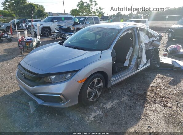 2HGFC2F68LH591866 2020 HONDA CIVIC Silver Front view