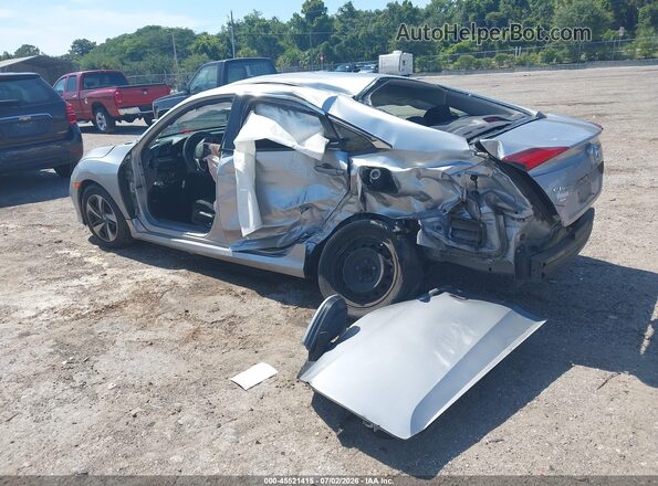 2HGFC2F68LH591866 2020 HONDA CIVIC Silver Rear left