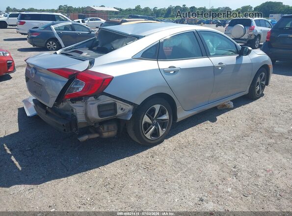 2HGFC2F68LH591866 2020 HONDA CIVIC Silver Rear right