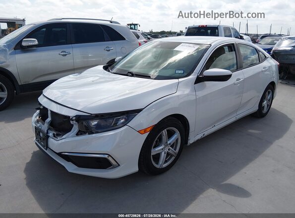 2HGFC2F68MH514917 2021 HONDA CIVIC White Przód lewy