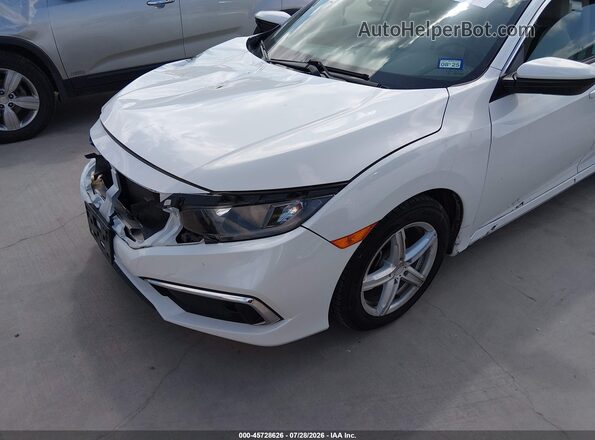 2HGFC2F68MH514917 2021 HONDA CIVIC White Widok z przodu